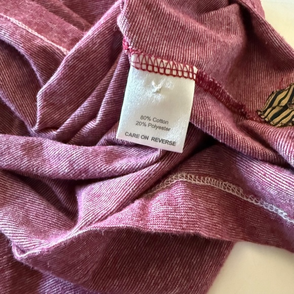 Billy Reid Dull Red Polyester Blend Collared Polo Shirt Mens 2XL Lightweight - Picture 7 of 7